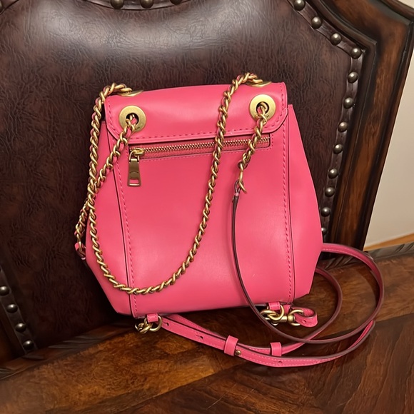 Coach Barbie Hot Pink Parker convertible Backpacks - Picture 2 of 10